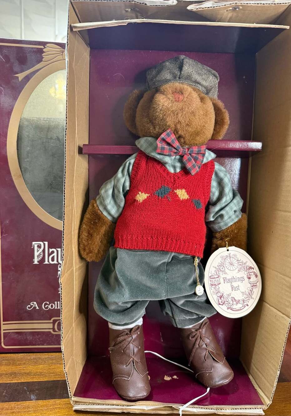 Gund 1983 Playthings Past Willie Teddy Bear Collector Classic #8131